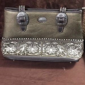 Olive handbag